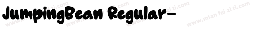 JumpingBean Regular字体转换